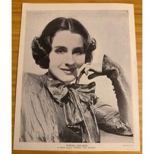 Norma Shearer Romeo and Juliet MGM‎ Film Vintage Portrait Photo